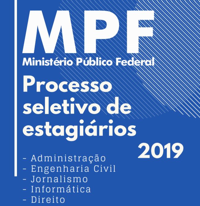 Estágio – Ministério Público Federal – Graduação em Direito